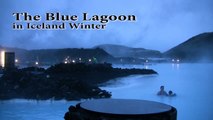 Winter at the Blue Lagoon (Bláa lónið) in Iceland