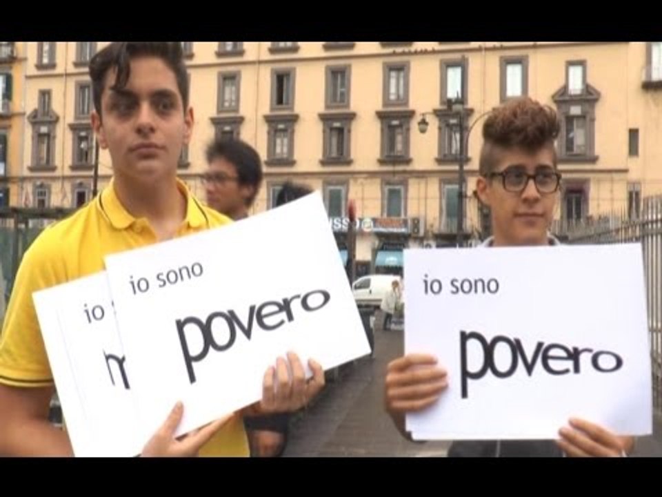 Napoli - "Save the Children", flash mob contro discriminazioni (21.05.15)