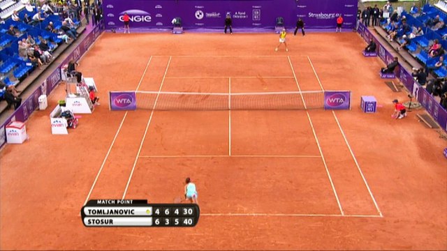 Strasburgo, avanti Stosur, fuori la Jankovic