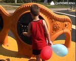 Parco Formentano: aperta area gioco per i bimbi disabili