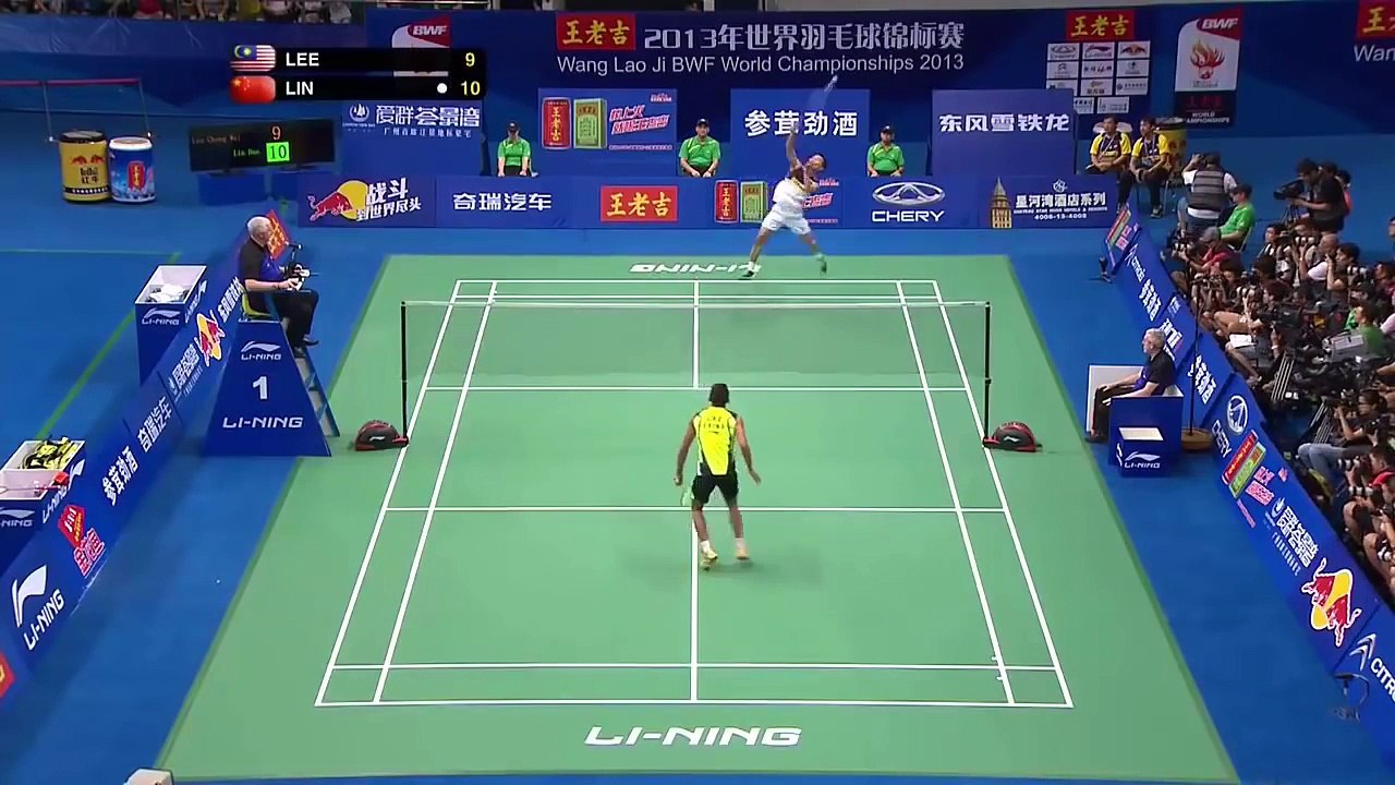 Badminton highlights - Lee Chong Wei -The Never Give Up Warrior Part 1