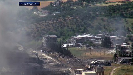 فرار جماعي لقوات النظام السوري من مشفى جسر الشغور