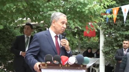 Arınç: Hdp'ye Bombalı Saldırıların Faili Yakalanmak Üzere