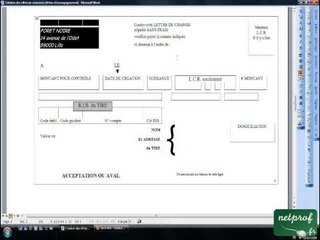 09.1 Création des effets de commerce