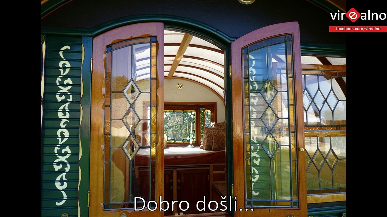 Mala prikolica pretvorena u prekrasan dom