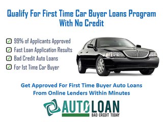 First Time Car Buyer Loans Program for People with No Credit