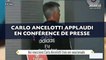 Real Madrid: Carlo Ancelotti applaudi en conférence de presse