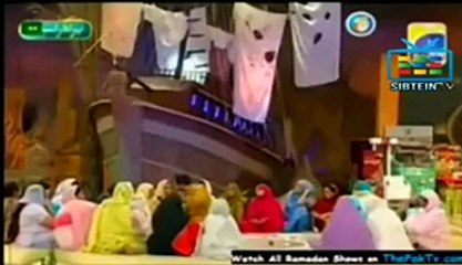 What Old Woman Said in front of Aamir Liaquat that Shocked him