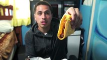 First Taste: NEW Taco Bell XXL Steak Crispy Taco! [HD]