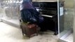 Homeless Musician Stuns Passers-by With Piano Performance