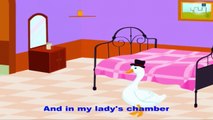 Goosey Goosey Gander   Lyrics | Nursery Rhymes - Songs for Kids!