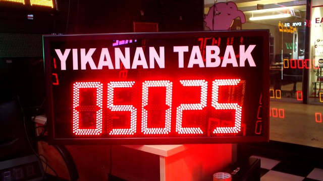 6-DİJİTAL SAYICI PANOSU 0212 222 0958