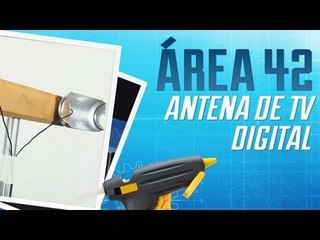 Como criar uma antena de TV digital com lata de refri [Área 42] - Tecmundo