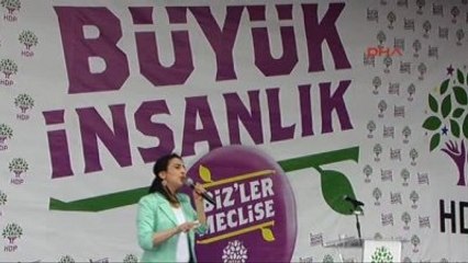 Kars- 6-Hdp Kars'ta Miting Yaptı