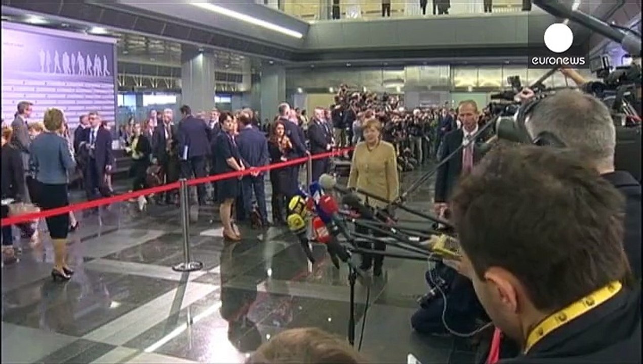 Merkel erwartet 'sehr, sehr intensive' Arbeit im griechischen Schuldenstreit