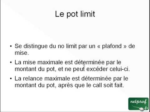 Structures d'enchères au poker