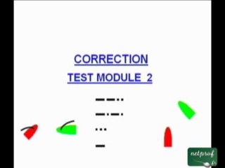 Permis Côtier 23 : Test de fin de module 2