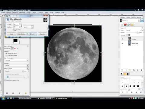 Gimp : Utilisation des calques