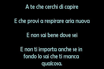 Francesco Renga - Vivendo adesso testo lyrics