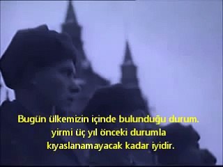 Stalin'in 7 Kasım 1941 tarihli Konuşması (Türkçe Altyazılı)