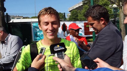 Roland-Garros 2015 - Kimmer Coppejans : "C'est un soulagement d'être dans le grand tableau"