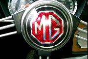 How to heel-toe double clutch downshift in a classic MG sports car