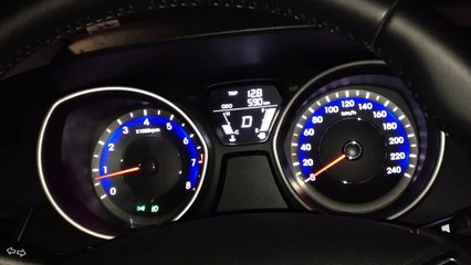Hyundai Elantra 2.0 178cv 2014 - Acelerando - 0 a 100