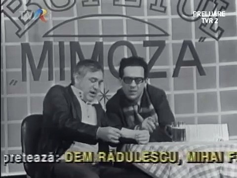 Dem Radulescu, Misu Fotino si Stelian Moise Bufetul Mimoza
