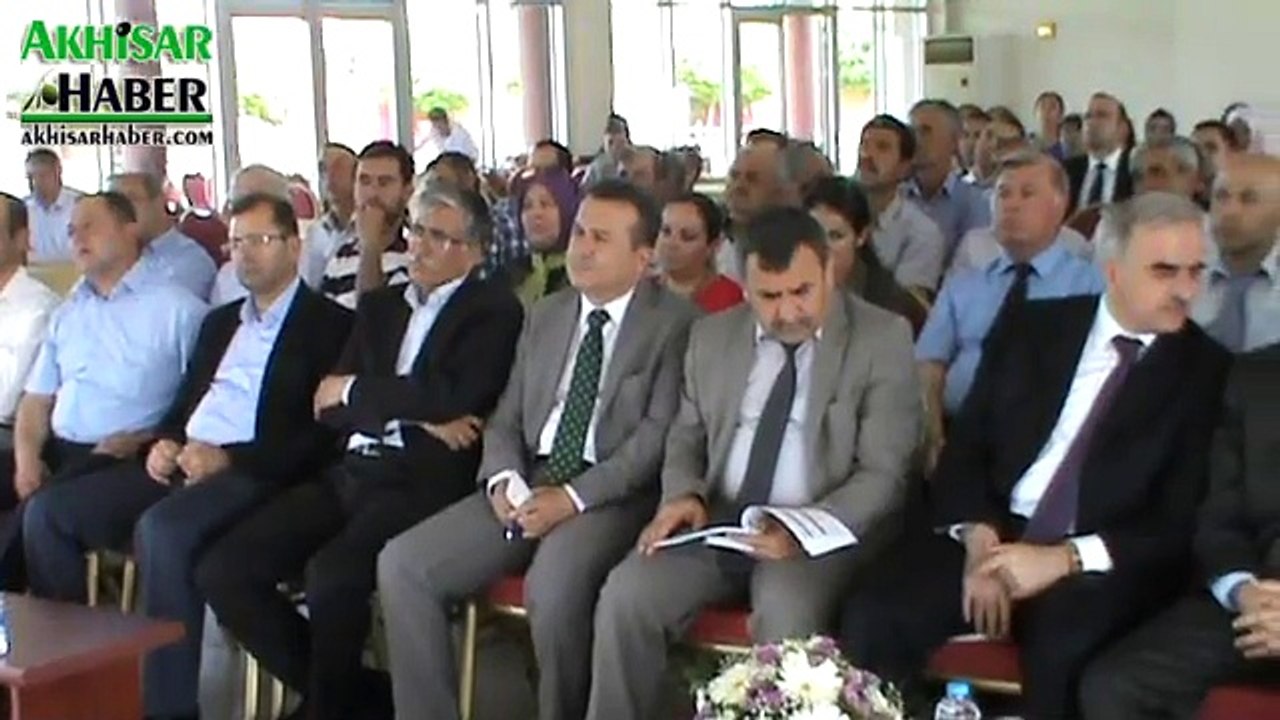 Akhisar Gürdük Tarımsal Sulama Göleti İmza Töreni Yapıldı