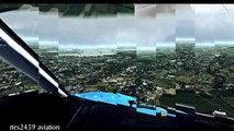 Flight Simulator X FSX HD Maxed Out Graphics 2015 / PMDG NGX landing!