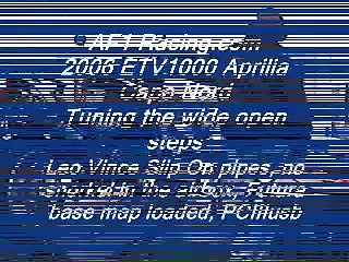 Aprilia ETV 1000 Capo Nord Dyno