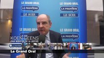 Le Grand Oral La Première/Le Soir avec Koen Geens