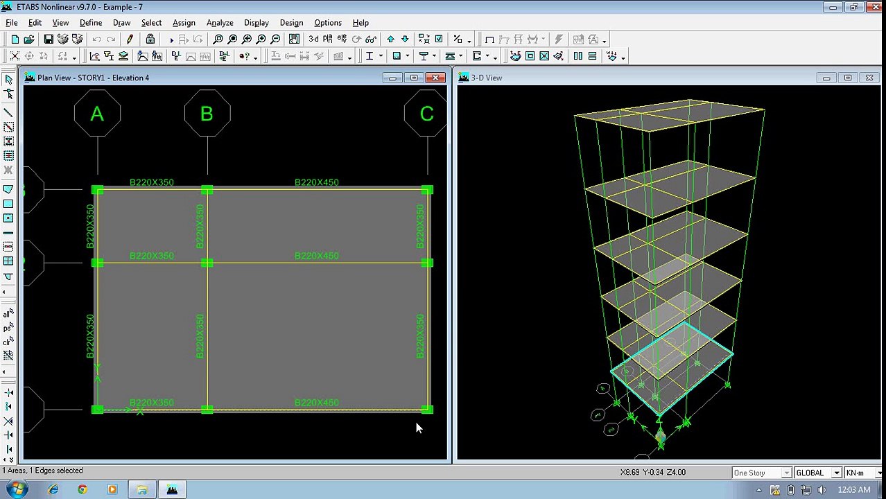 ETABS-Export Data.avi
