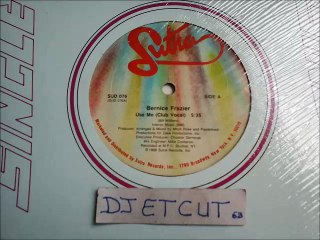 BERNICE FRAZIER -USE ME (CLUB VOCAL)(RIP ETCUT)SUTRA REC 88