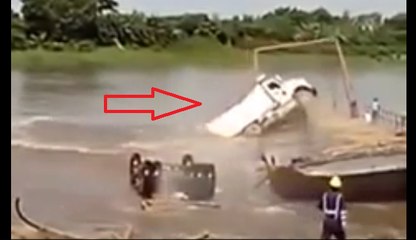 Trucks Drowning - Footage...!!!