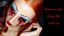 NYX Face Awards Entry 2015 Creepy Doll Makeup Tutorial Look Halloween