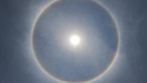 Halo around the sun makes people nervous
