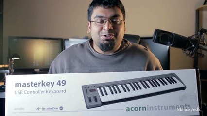 Acorn Instruments - Masterkey 49 USB Controller Keyboard Review