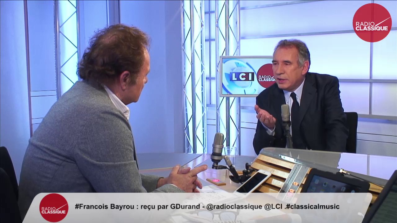 François Bayrou, invité de Guillaume Durand sur LCI - 210515