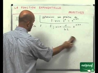 22 Exponentielle : primitives