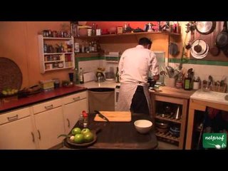 Carré de porc aux pommes et au cidre