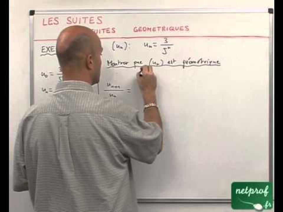 38 Suites : suites géométriques