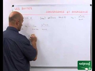 07 Suites : convergence et divergence