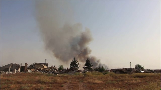 معارك بين القوات الكردية ومسلحي تنظيم الدولة بريف الحسكة