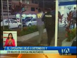 Operativo antinarcóticos deja 8 detenidos y 270 kilos de droga incautados