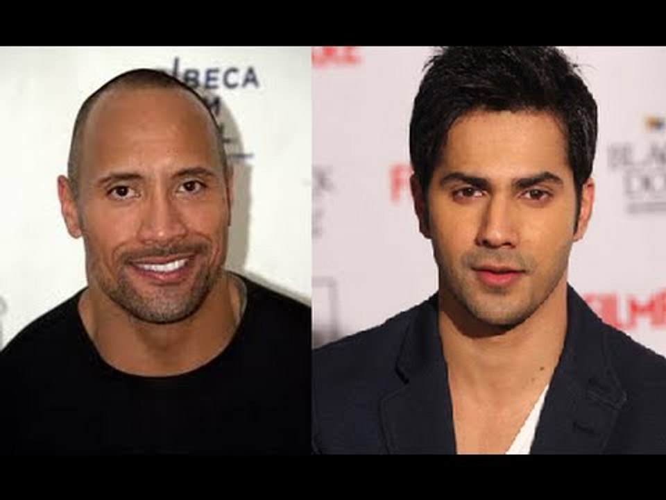 Dwayne The ‘Rock’ Johnson sends Birthday Wishes to Varun Dhawan