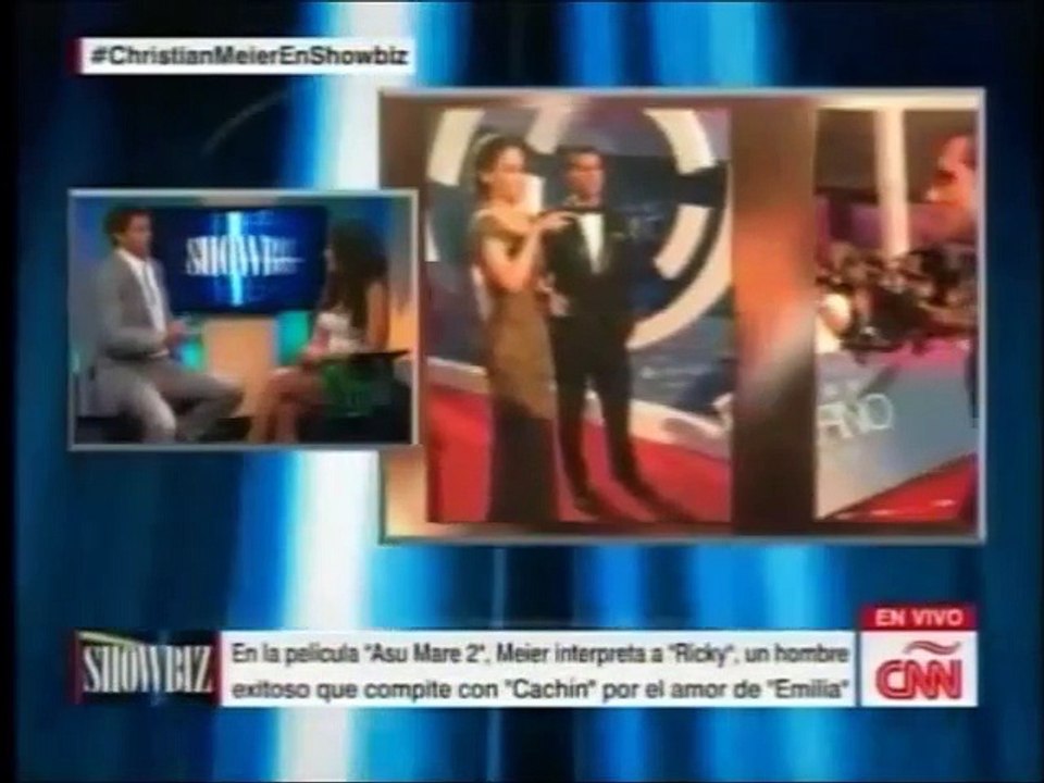 Entrevista a Christian Meier - Programa 'Showbiz' de CNN