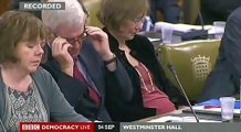 Chris Grayling  heckled parliamentary debate Atos