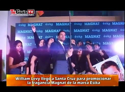 William Levy (@willylevy29) llega a Santa Cruz de la mano de Esika