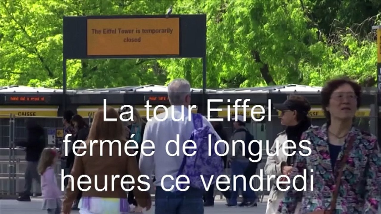 Les pickpockets font fermer la tour Eiffel
